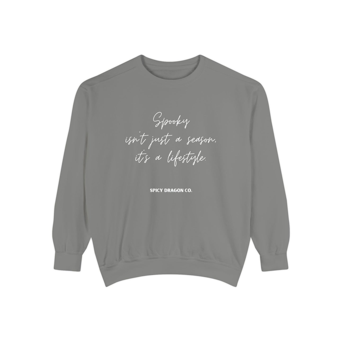 Spooky Lifestyle Comfort Colors Crewneck