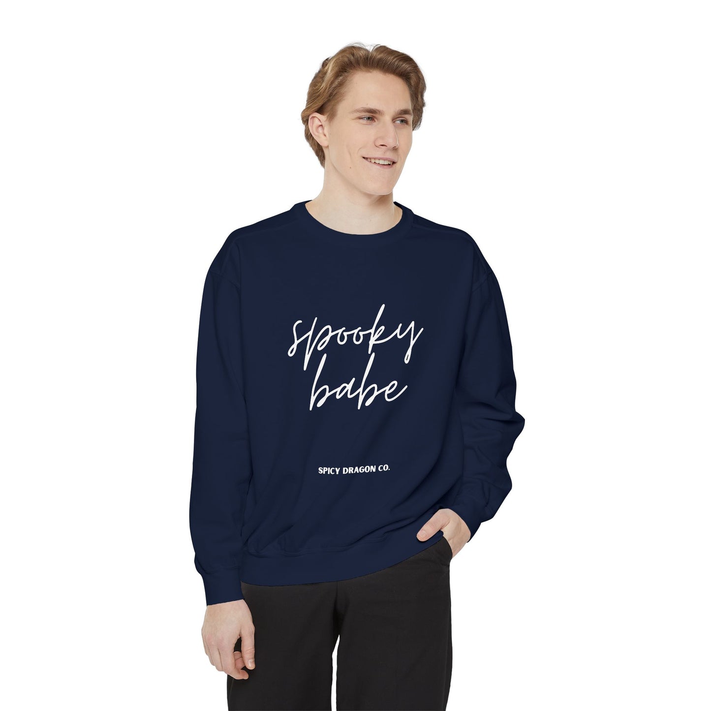 Spooky Babe Comfort Colors Crewneck
