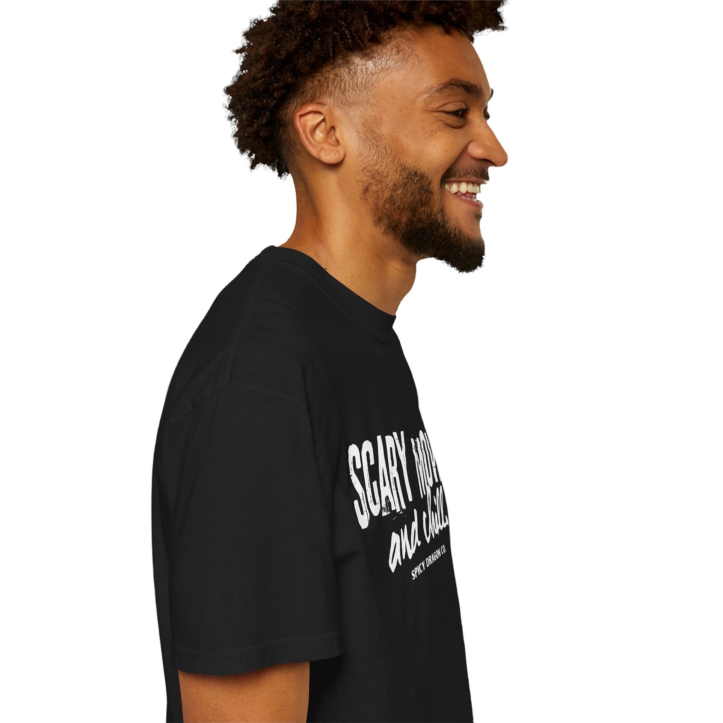 Scary Movies & Chill Comfort Colors Tee