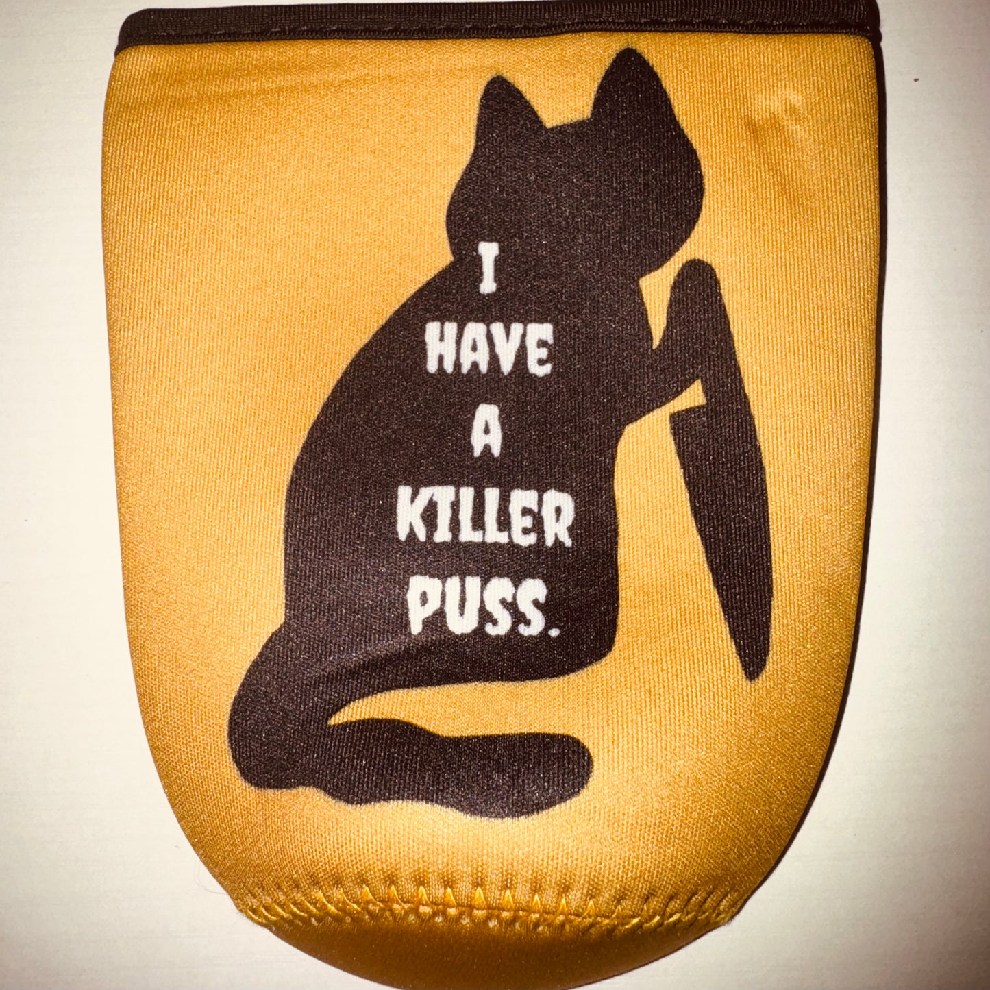 Killer Puss Iced Coffee Koozie