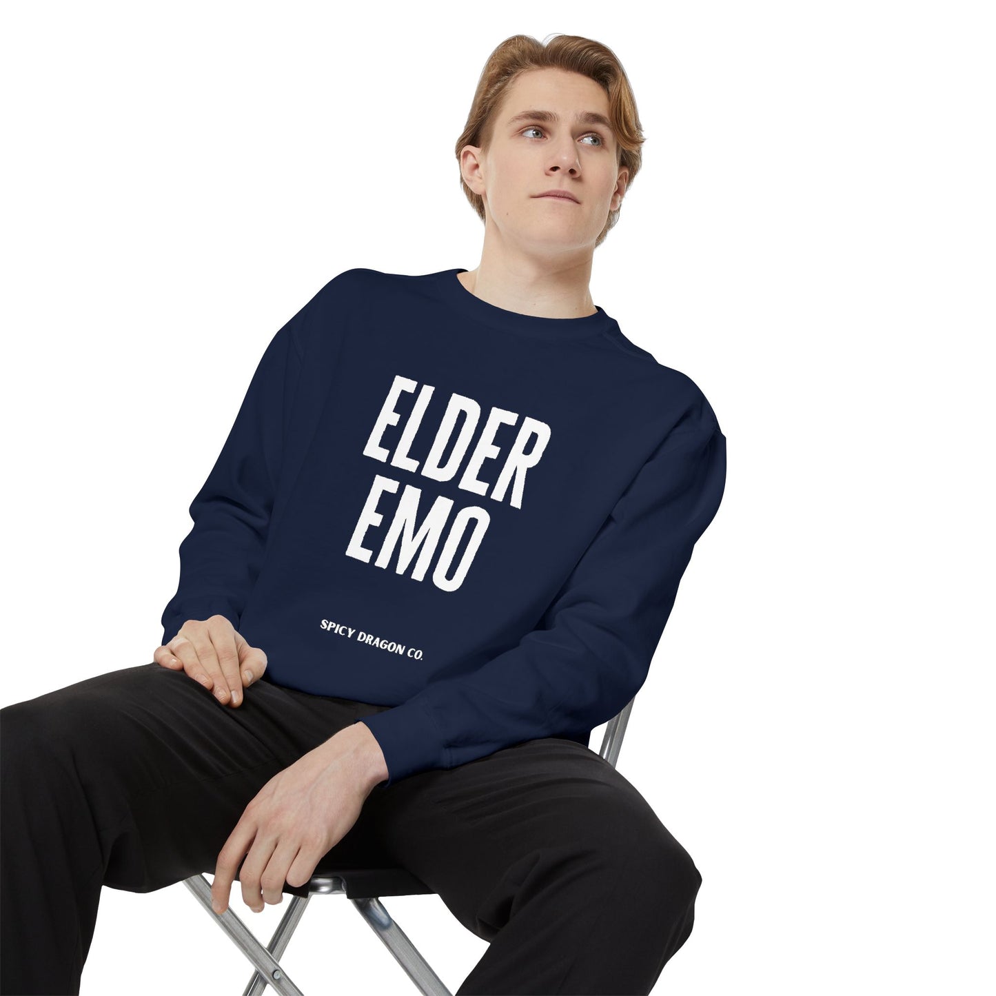 Elder Emo Comfort Colors Crewneck