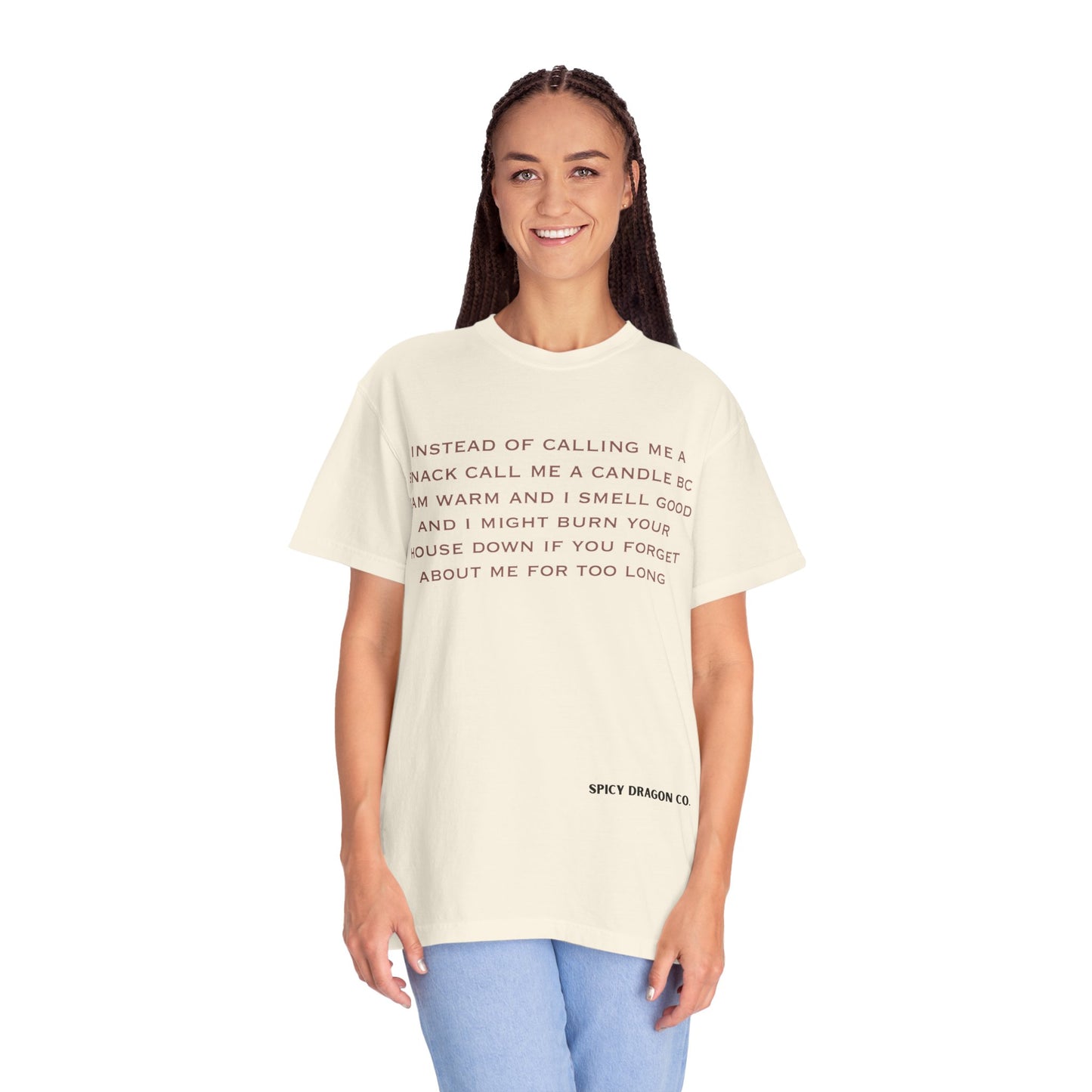 Call Me A Candle Comfort Colors Tee