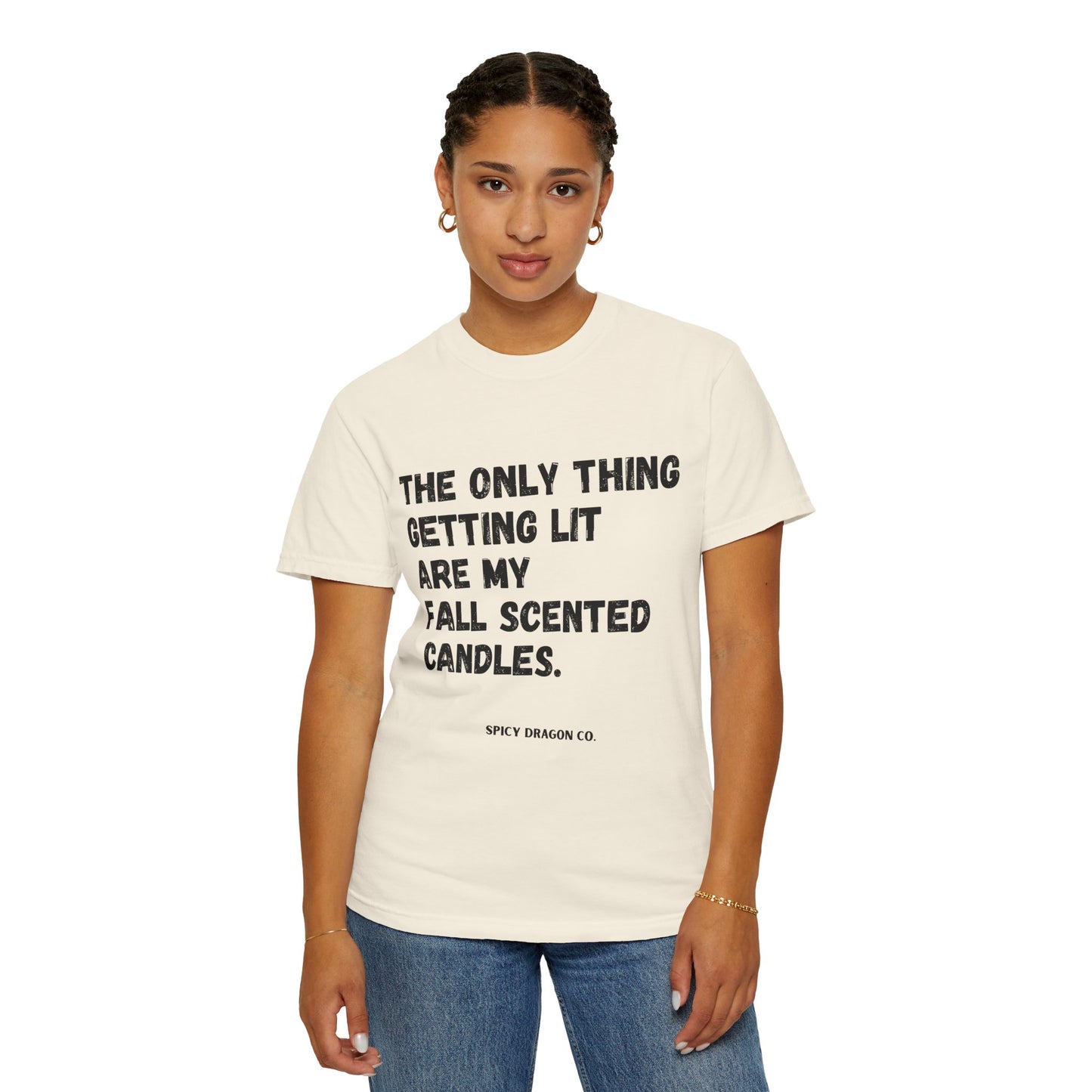 Fall Scented Candles Comfort Colors Tee