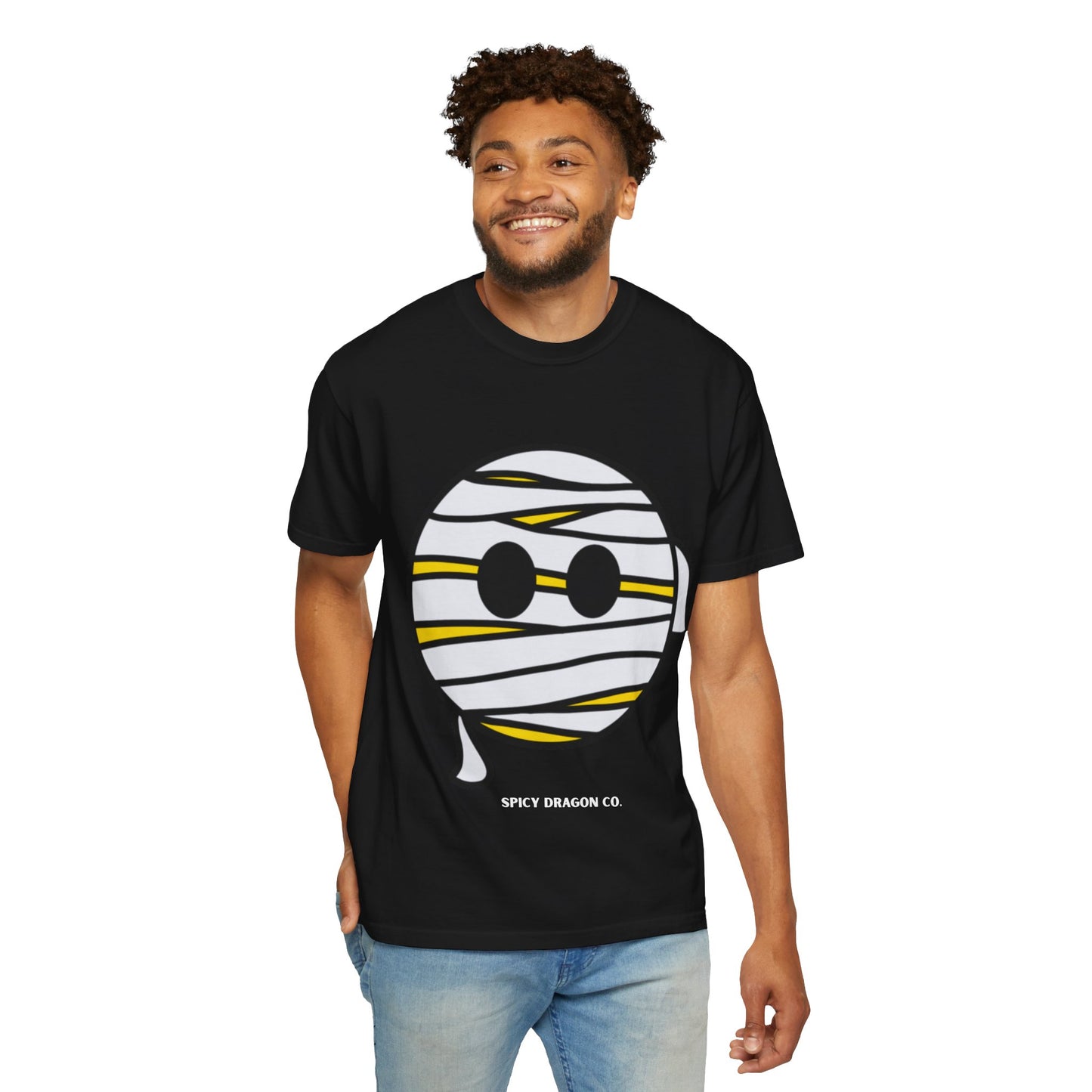 Mummy Smiley Comfort Colors Tee