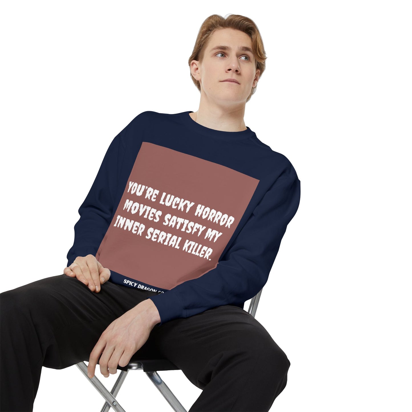 Inner Serial Killer Comfort Colors Crewneck