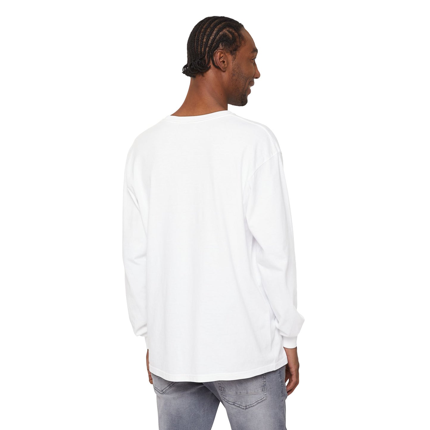 Spooky Rainbow Logo Comfort Colors Long Sleeve