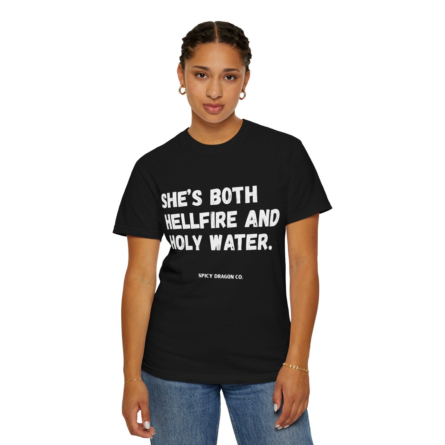 Hellfire & Holy Water Comfort Colors Tee