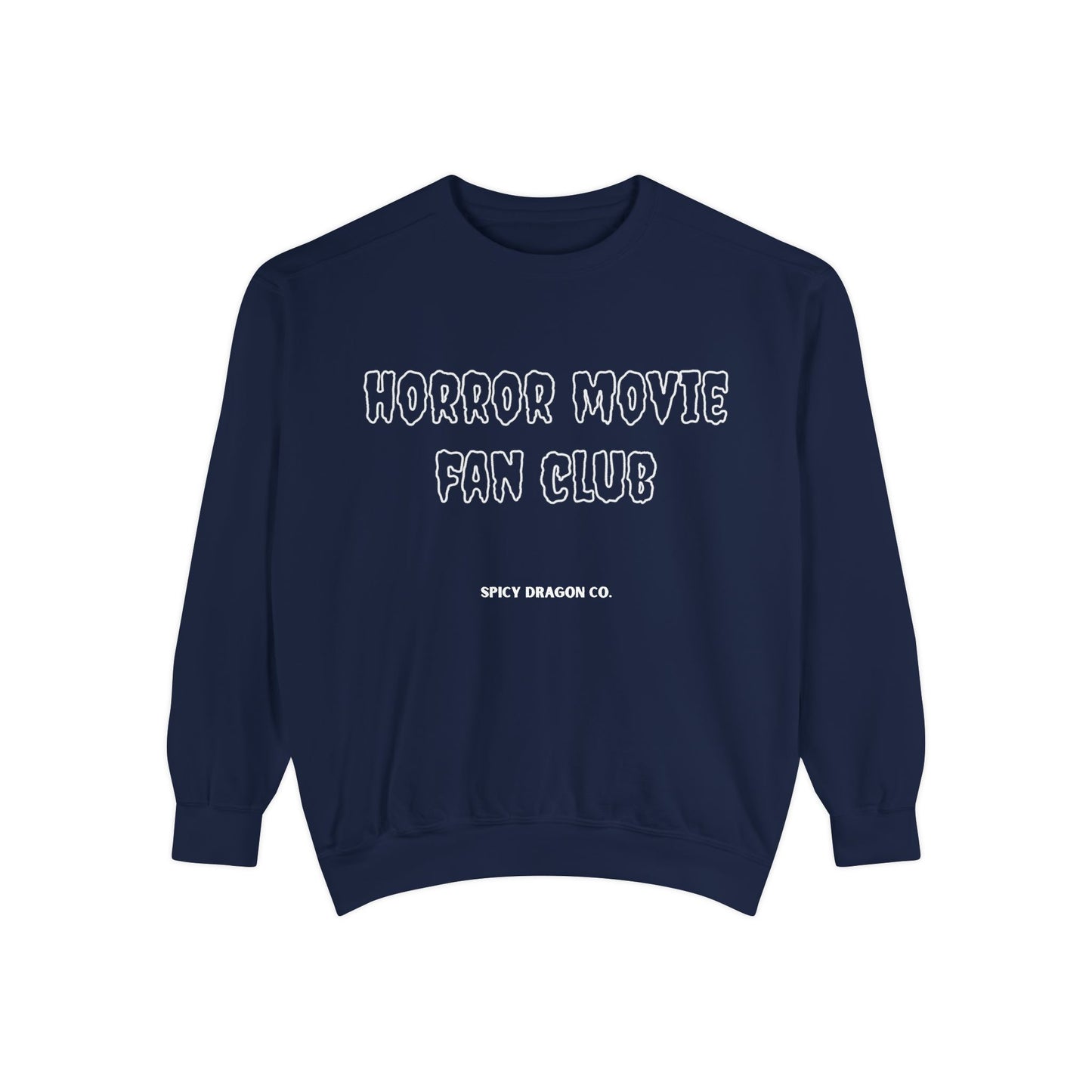 Horror Movie Fan Club Comfort Colors Crewneck