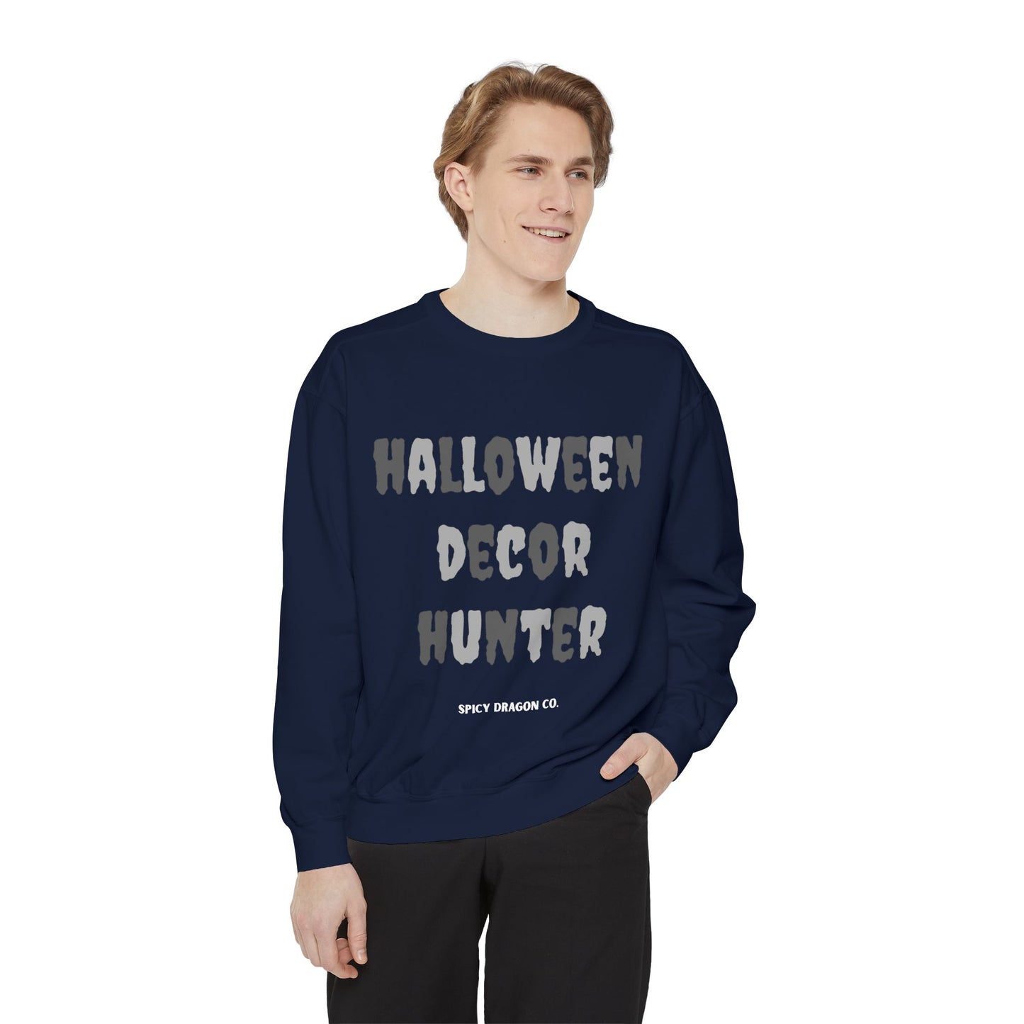Halloween Decor Hunter Comfort Colors Crewneck