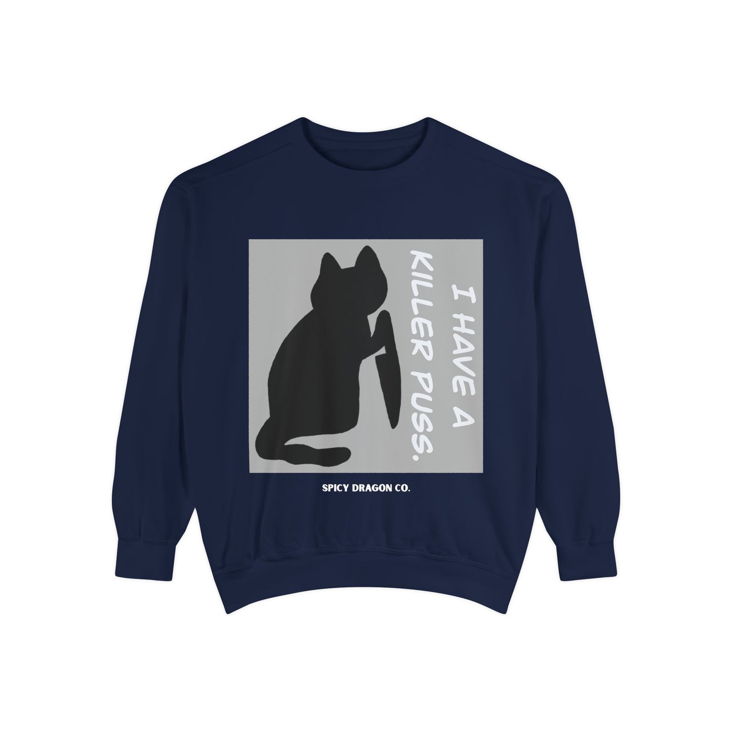 Killer Puss Comfort Colors Crewneck