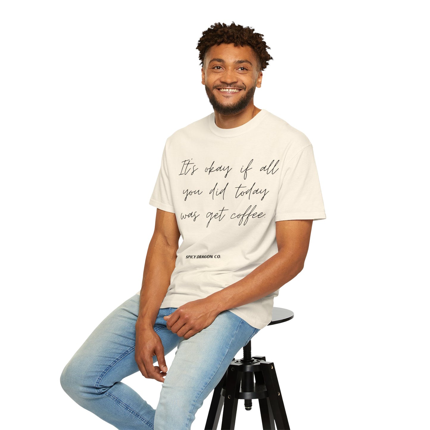 Coffee Today Comfort Colors Tee