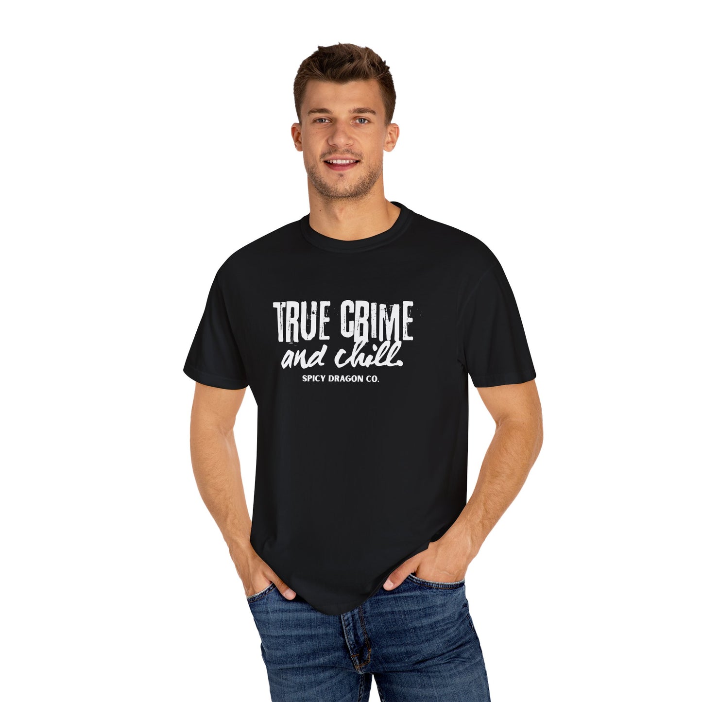 True Crime & Chill Comfort Colors Tee