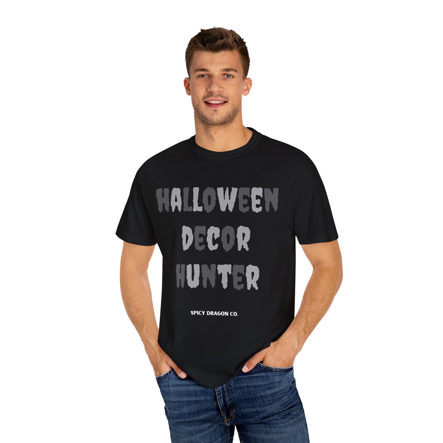 Halloween Decor Hunter Comfort Colors Tee