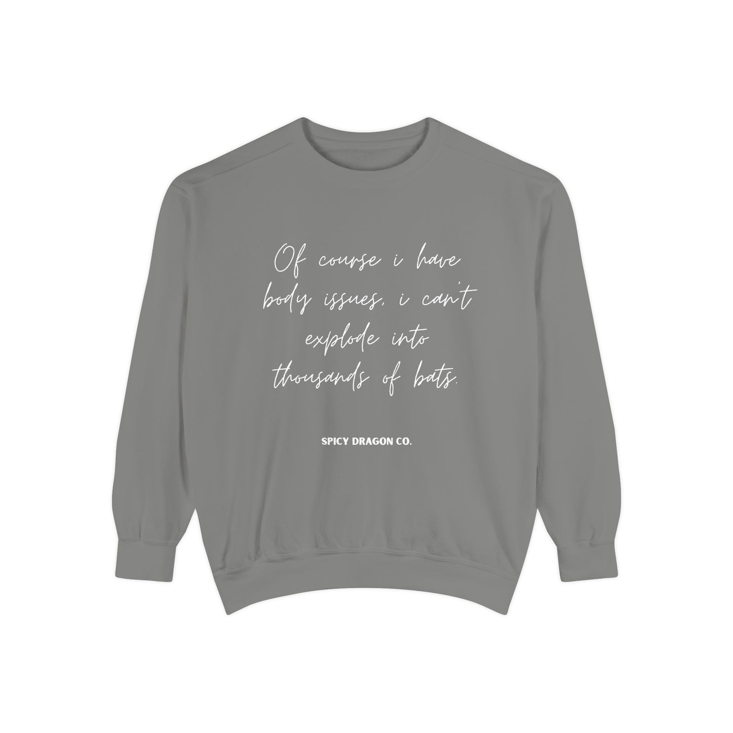 Explode Into Bats Comfort Colors Crewneck