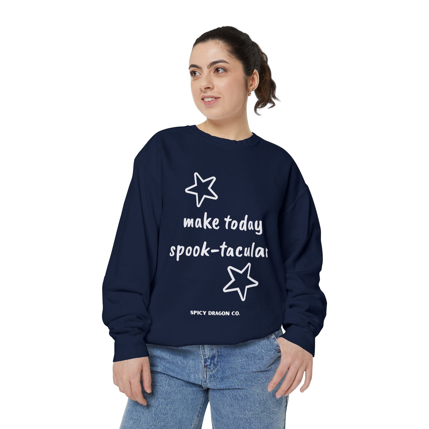 Make Today Spook-tacular Comfort Colors Crewneck
