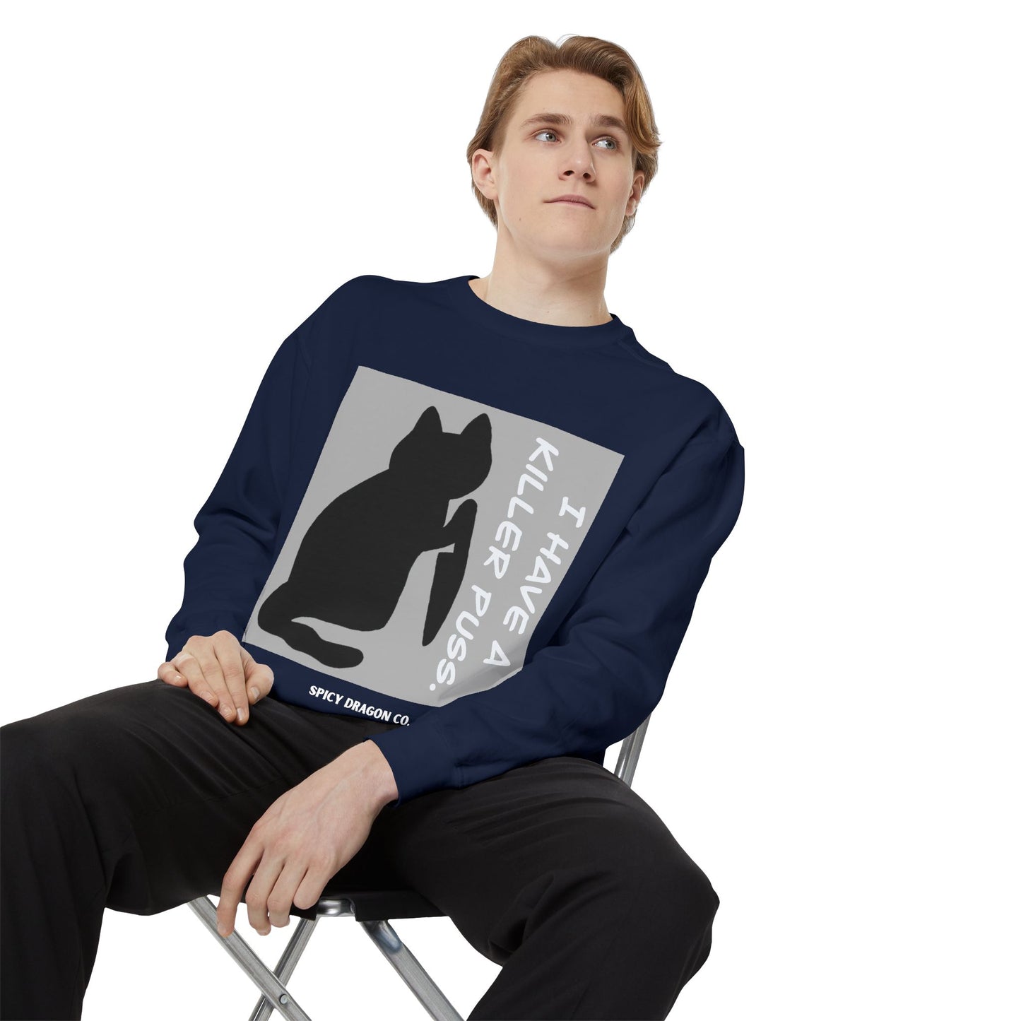 Killer Puss Comfort Colors Crewneck