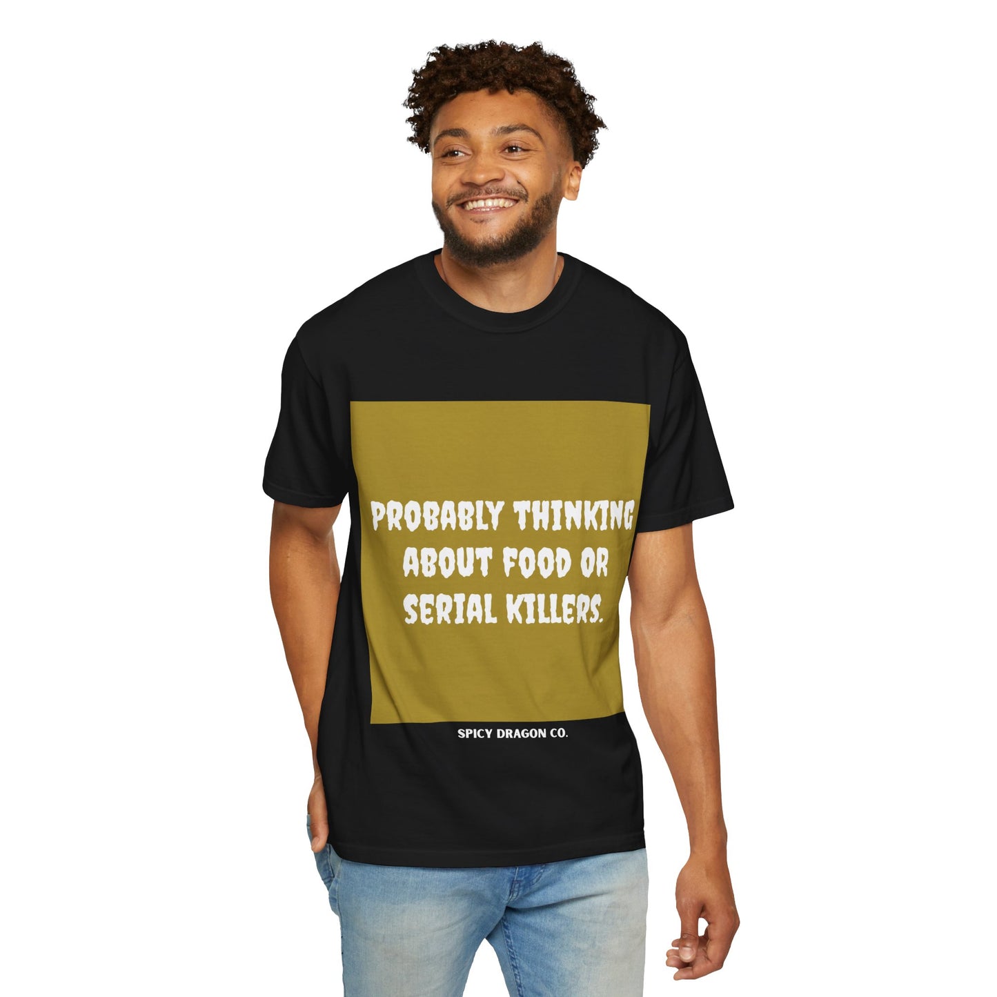 Food/Serial Killers Comfort Colors Tee