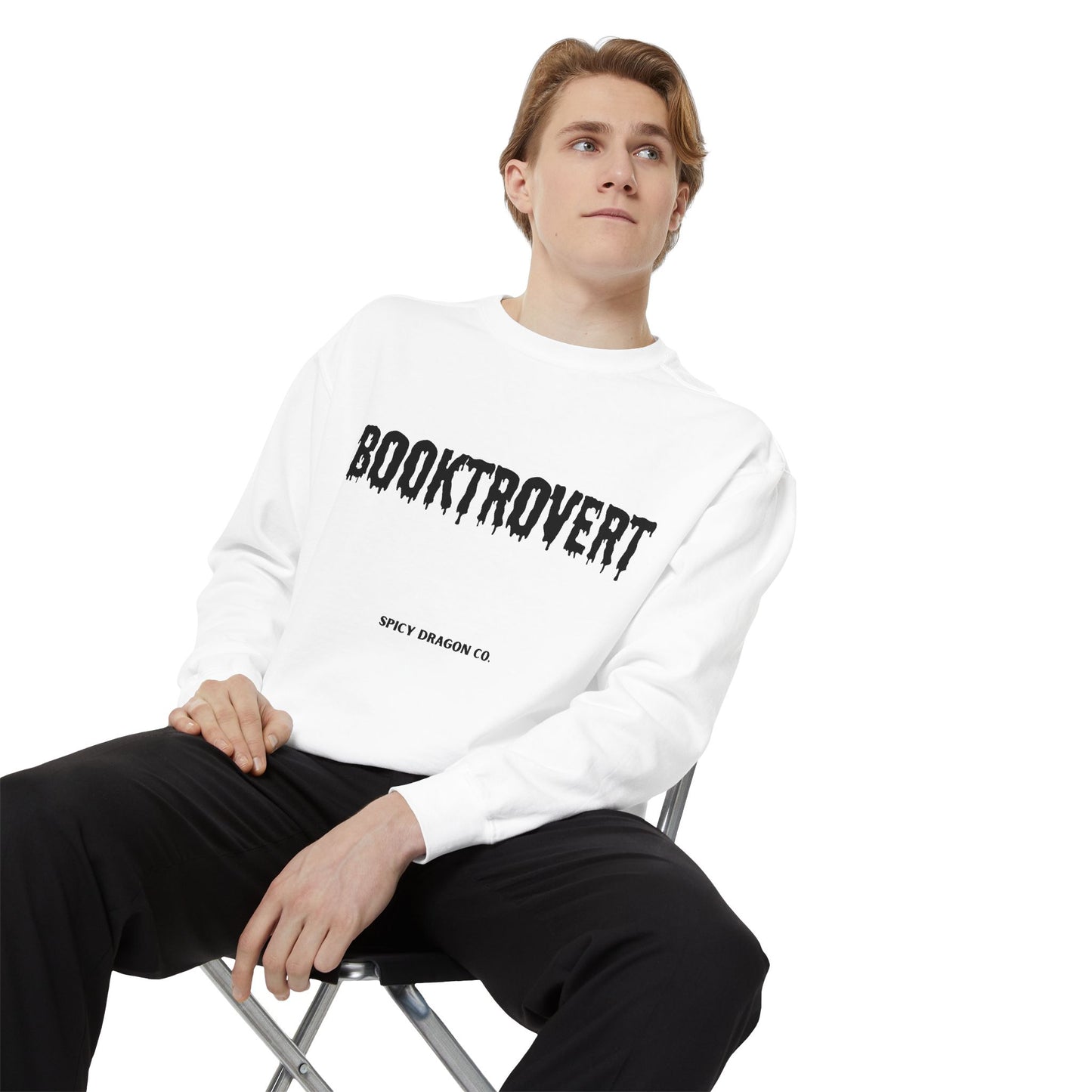 Booktrovert Comfort Colors Crewneck