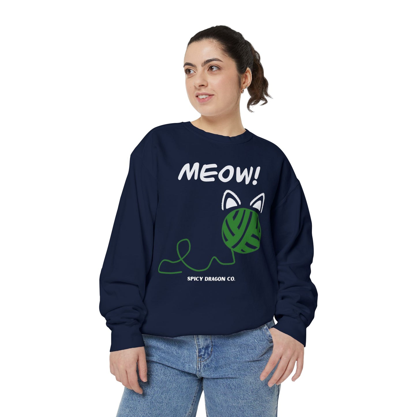 Meow Comfort Colors Crewneck