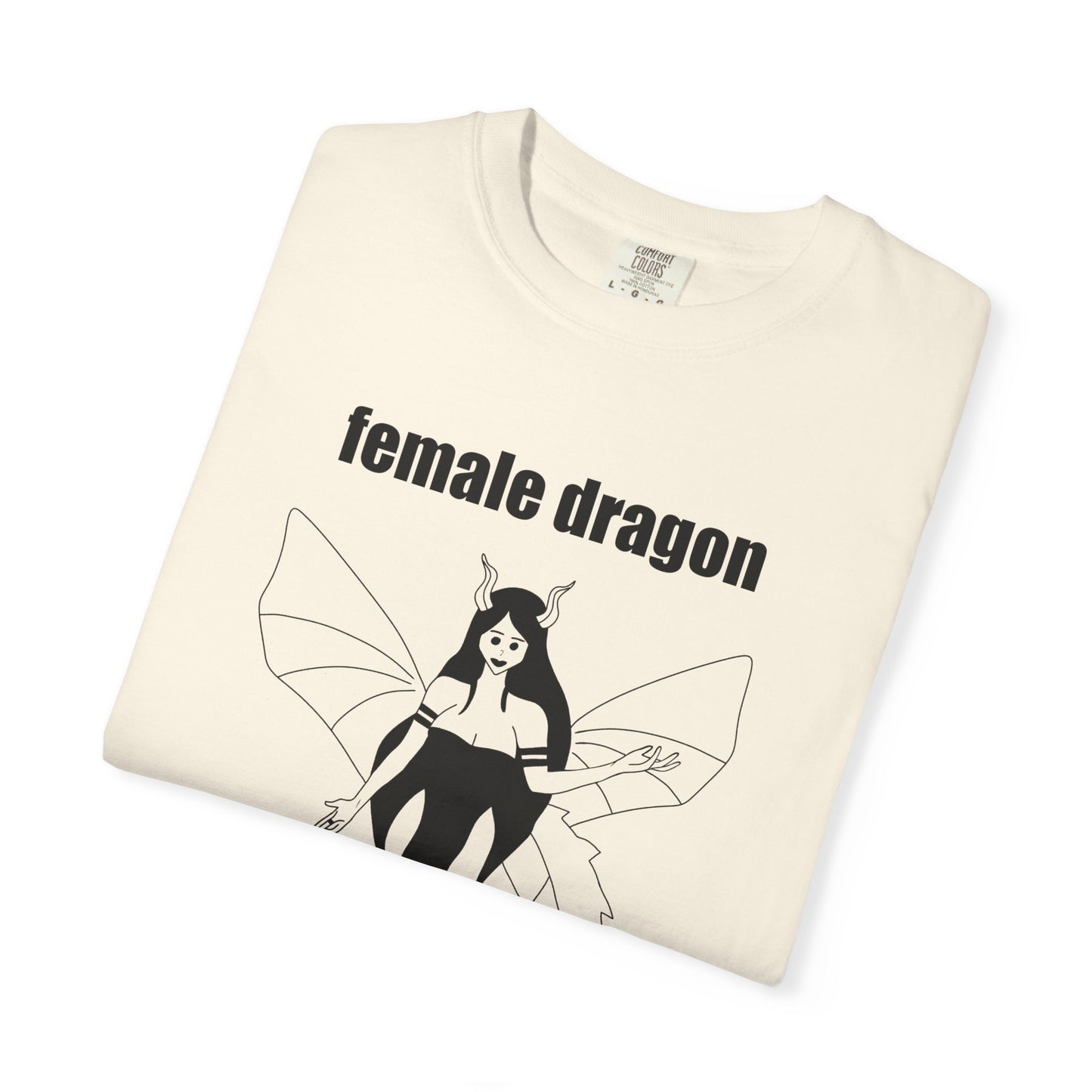 Female Dragon Comfort Colors Tee