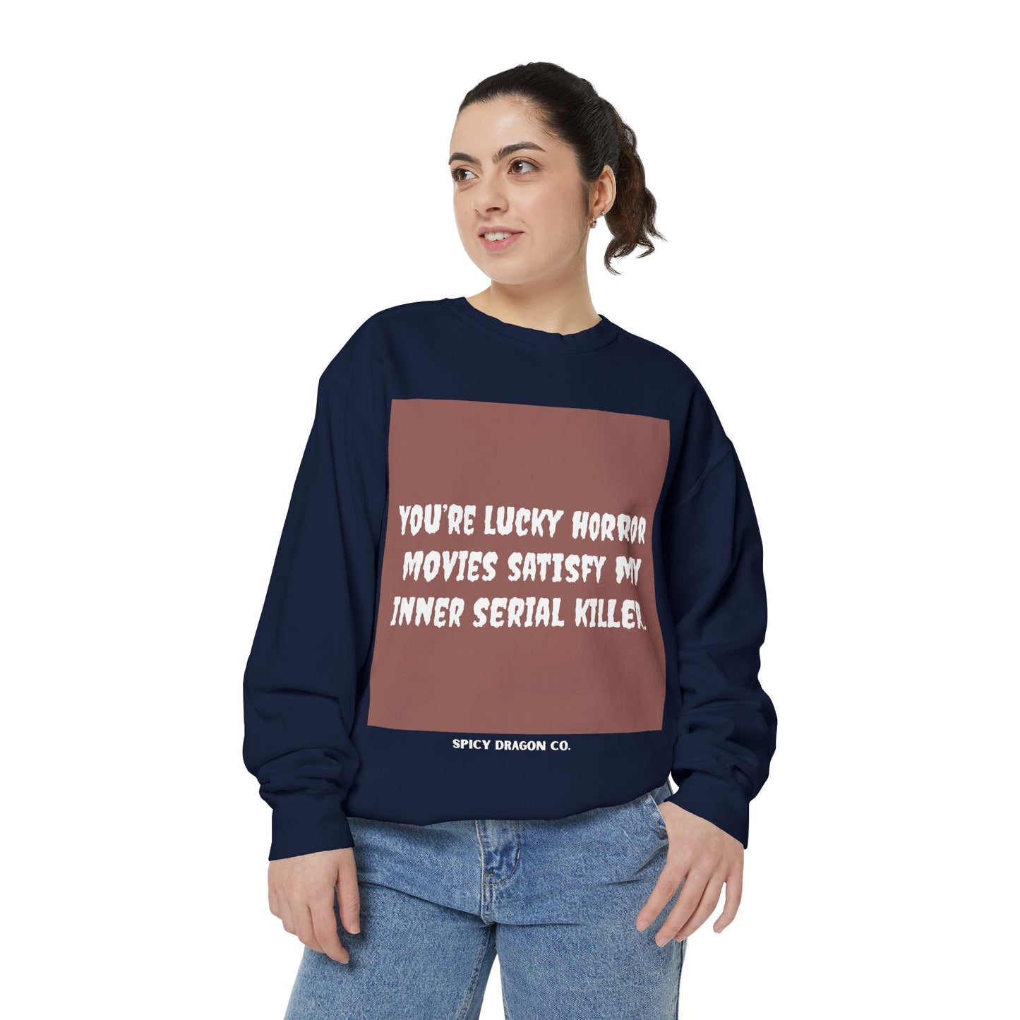 Inner Serial Killer Comfort Colors Crewneck