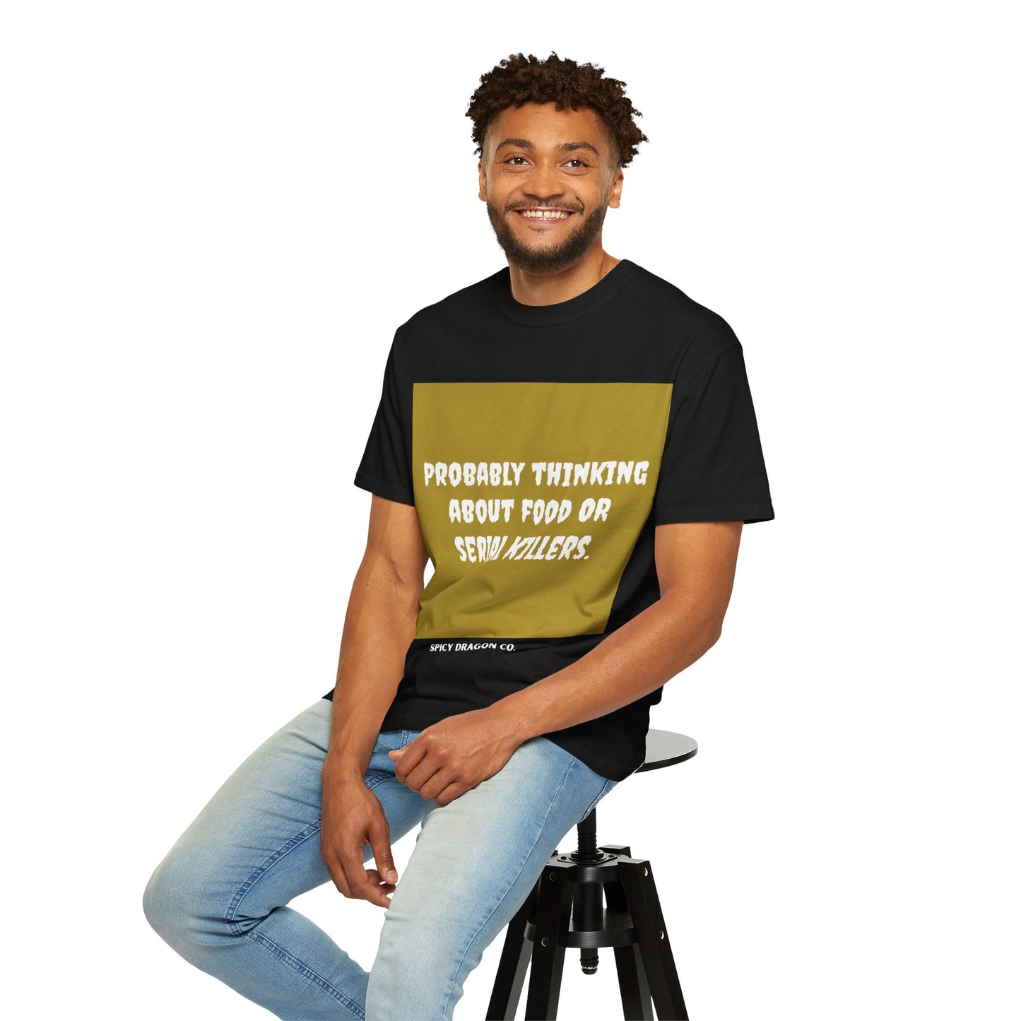 Food/Serial Killers Comfort Colors Tee