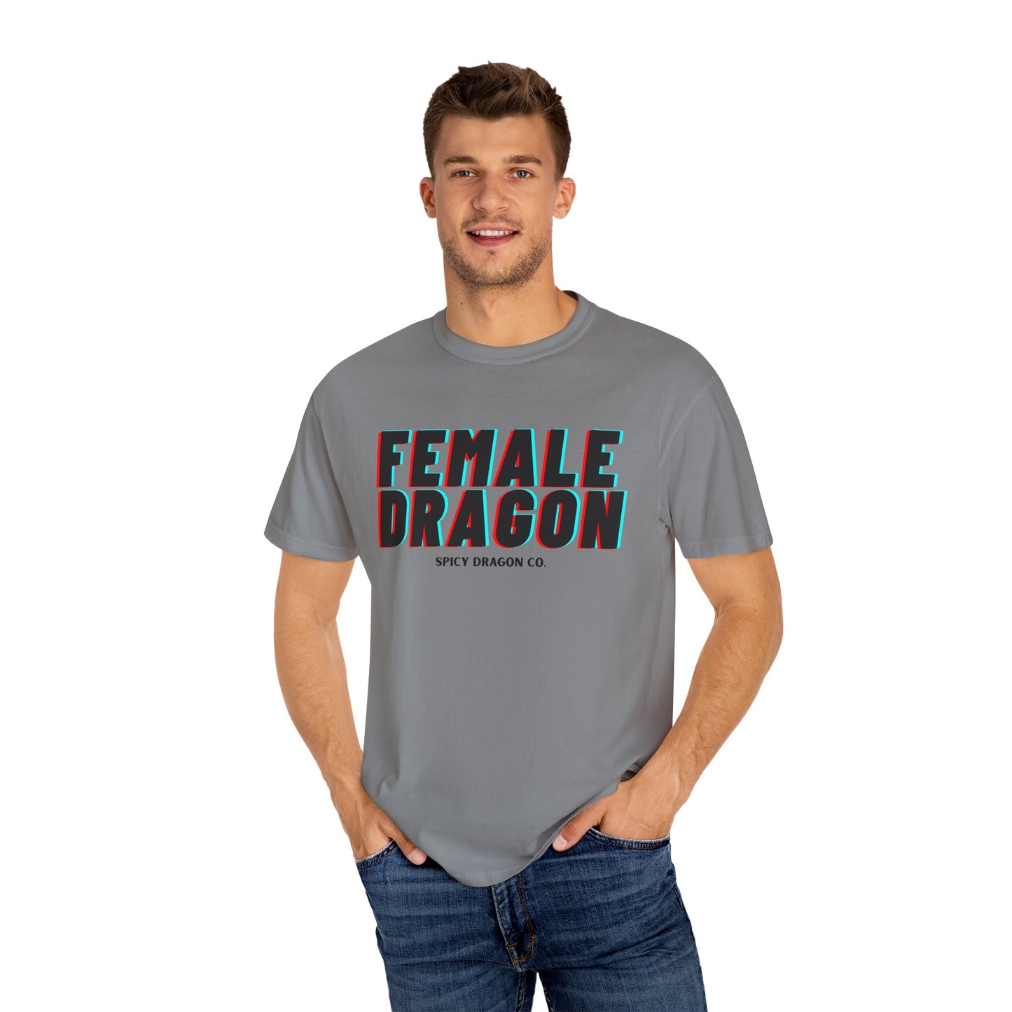 Female Dragon Comfort Colors Tee