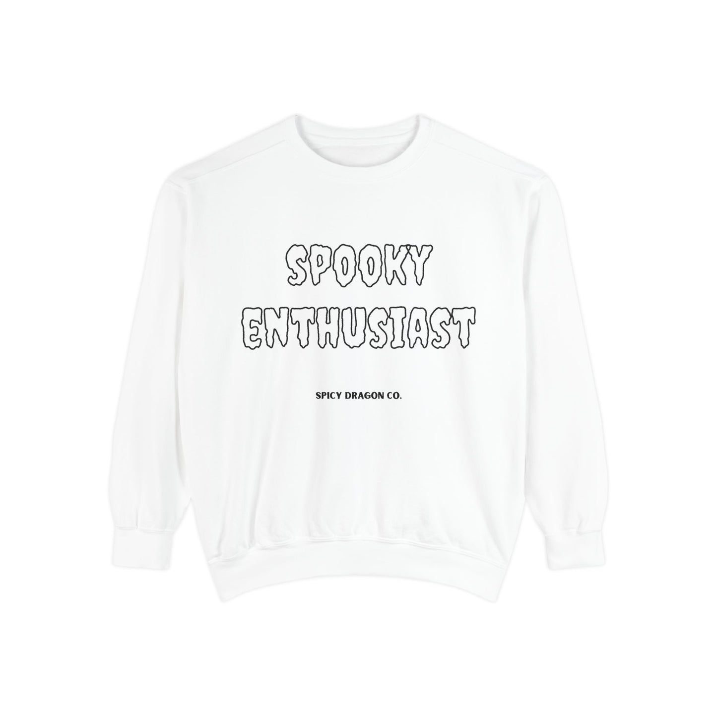 Spooky Enthusiast Comfort Colors Crewneck