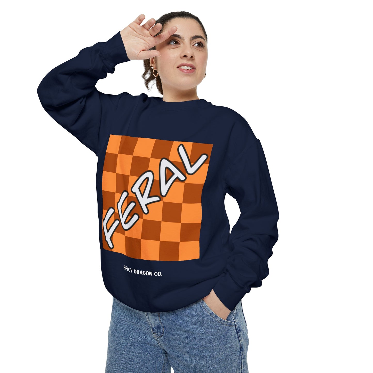 Feral Comfort Colors Crewneck