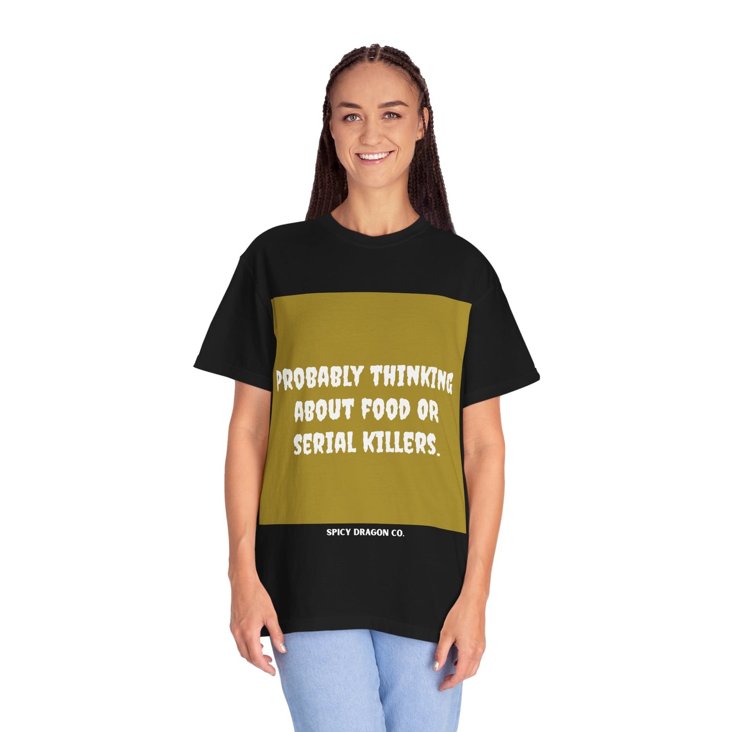 Food/Serial Killers Comfort Colors Tee