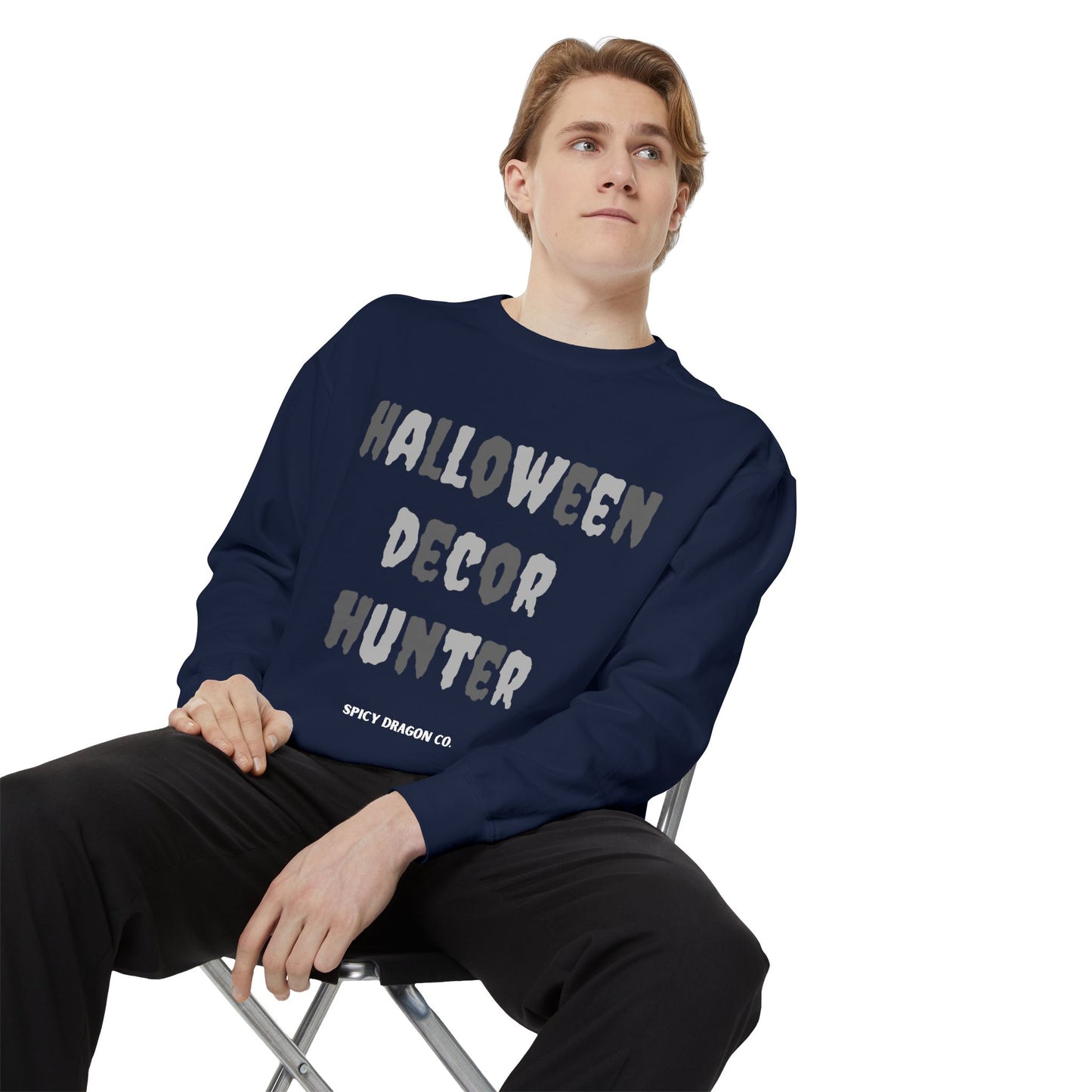 Halloween Decor Hunter Comfort Colors Crewneck