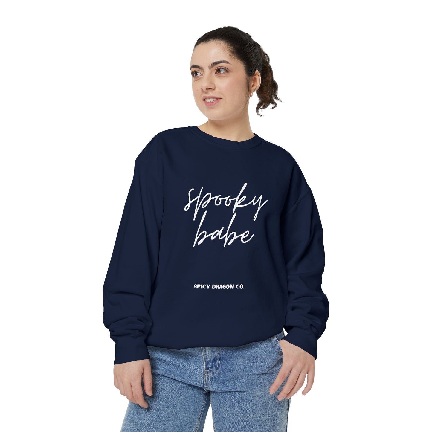 Spooky Babe Comfort Colors Crewneck