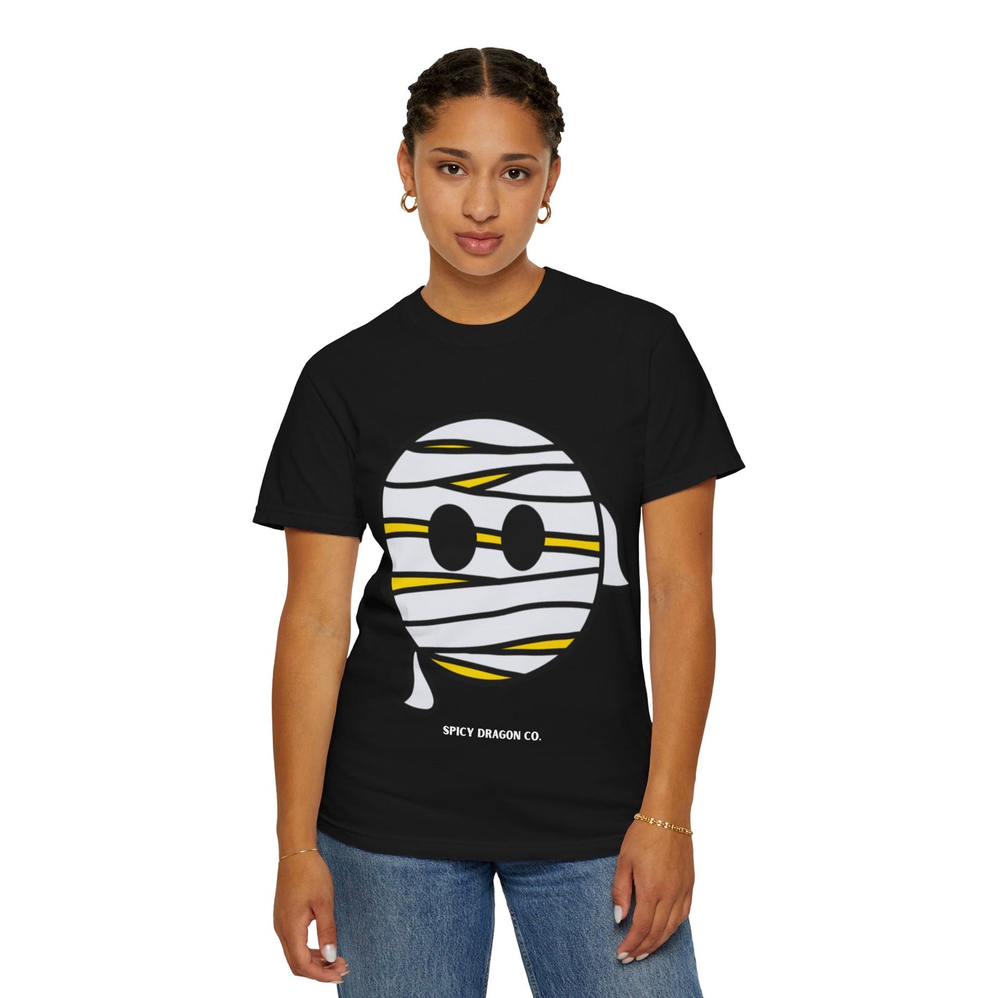 Mummy Smiley Comfort Colors Tee