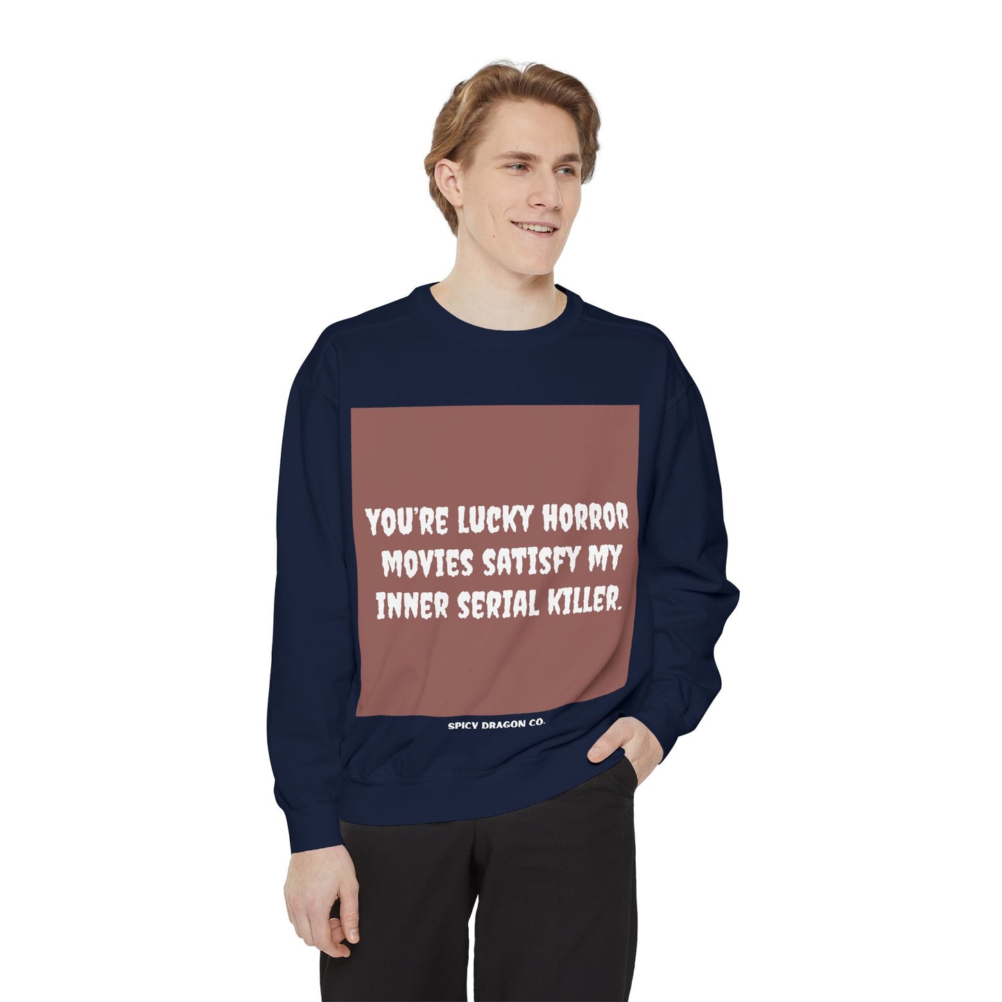Inner Serial Killer Comfort Colors Crewneck
