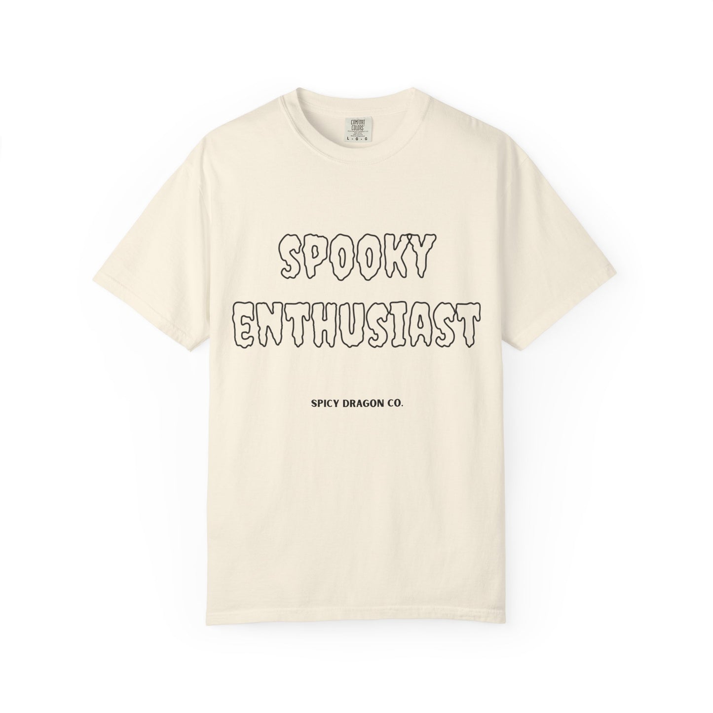 Spooky Enthusiast Comfort Colors Tee