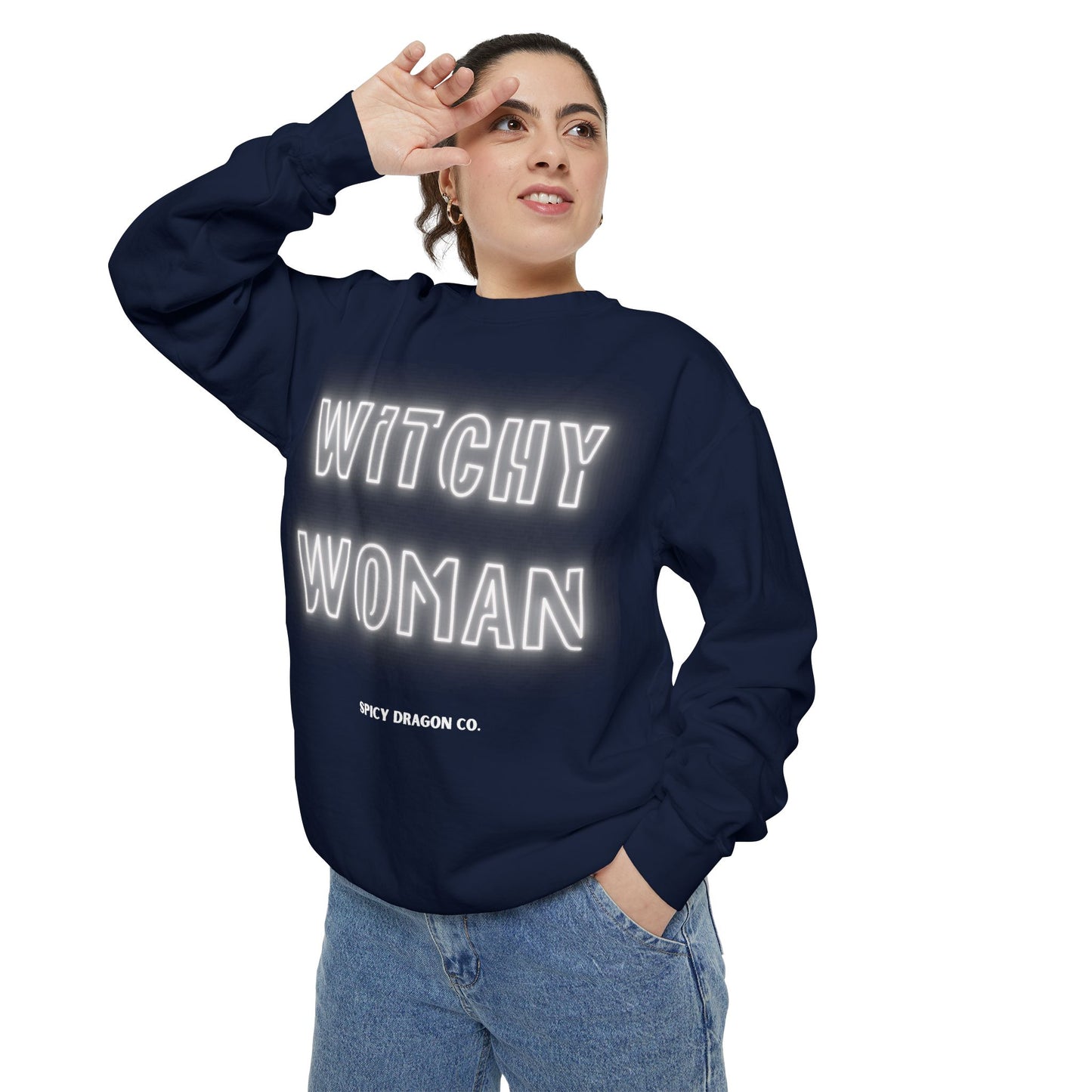 Witchy Woman Comfort Colors Crewneck