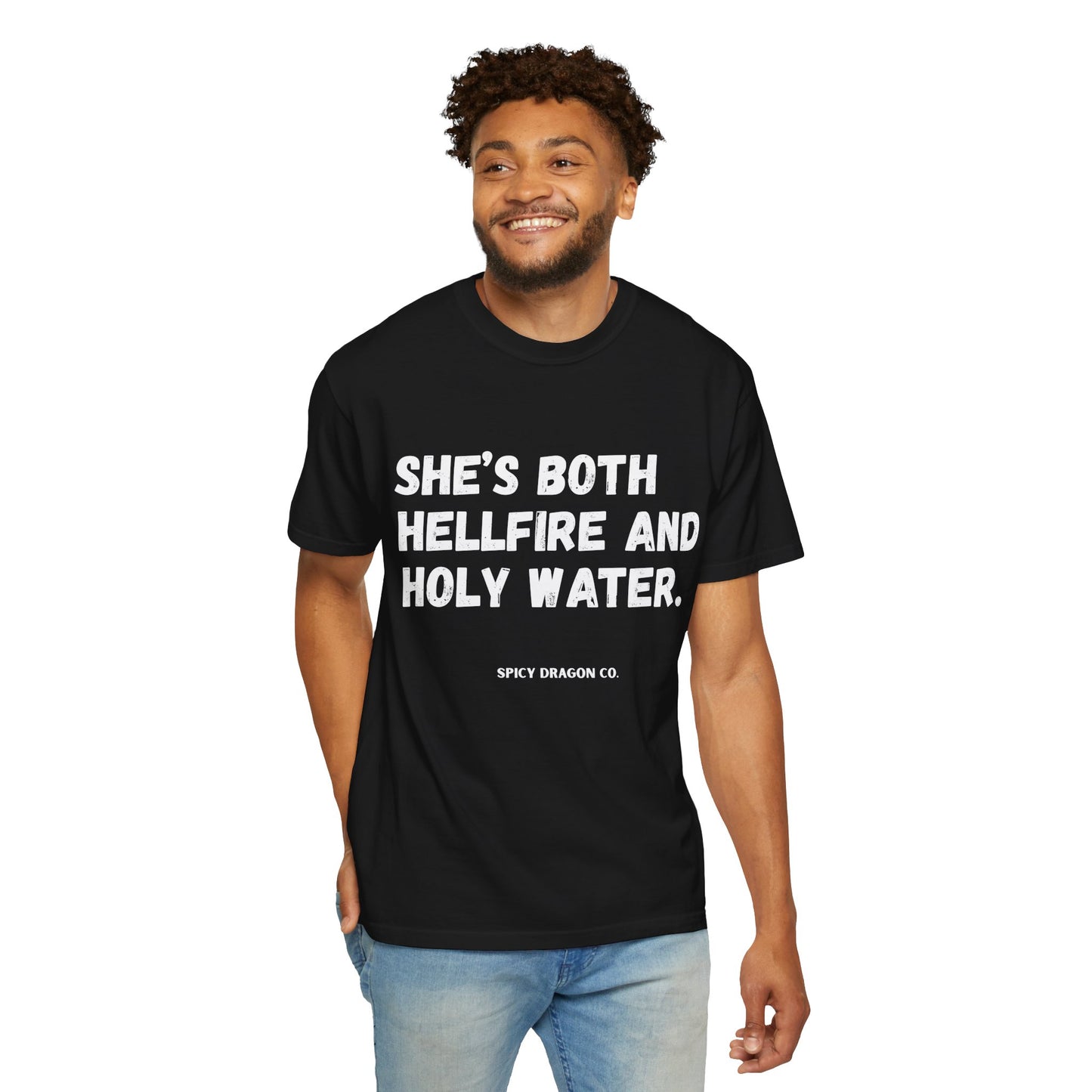 Hellfire & Holy Water Comfort Colors Tee