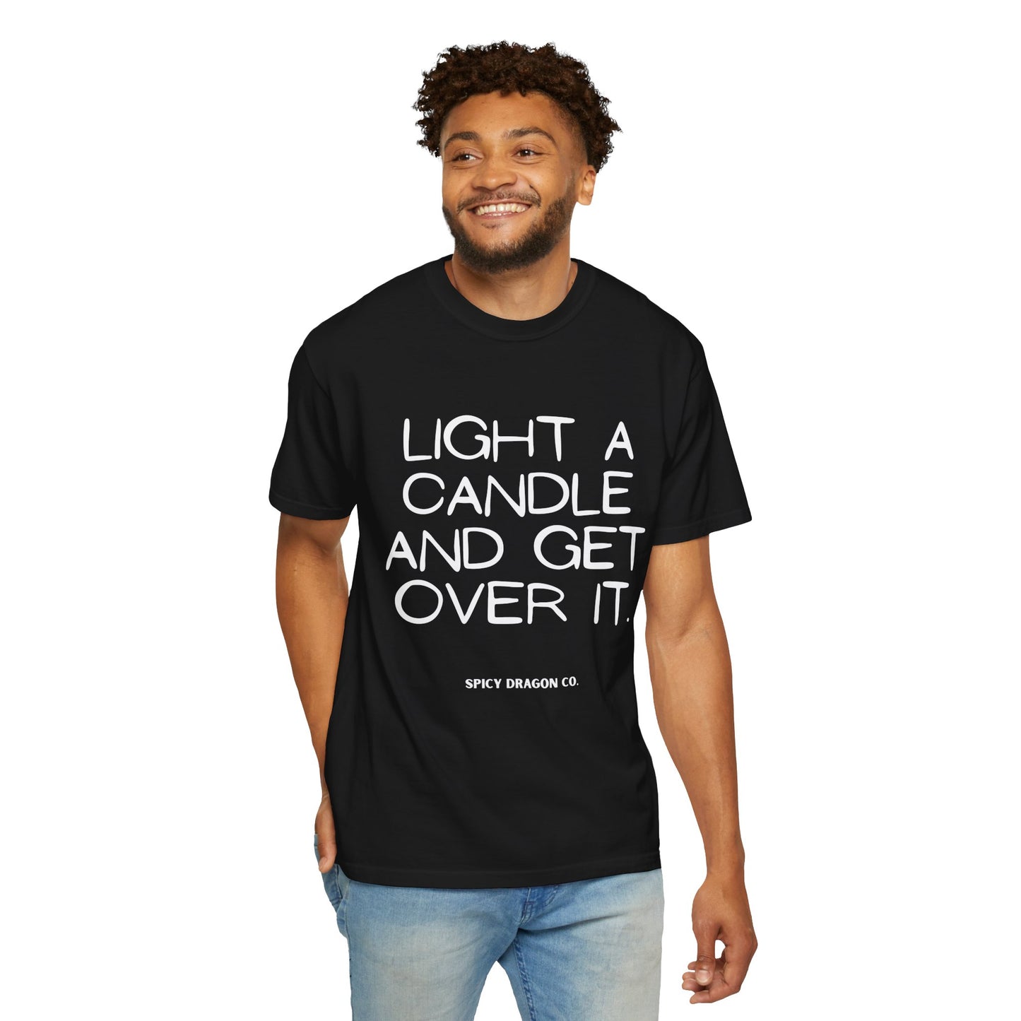 Light A Candle Comfort Colors Tee