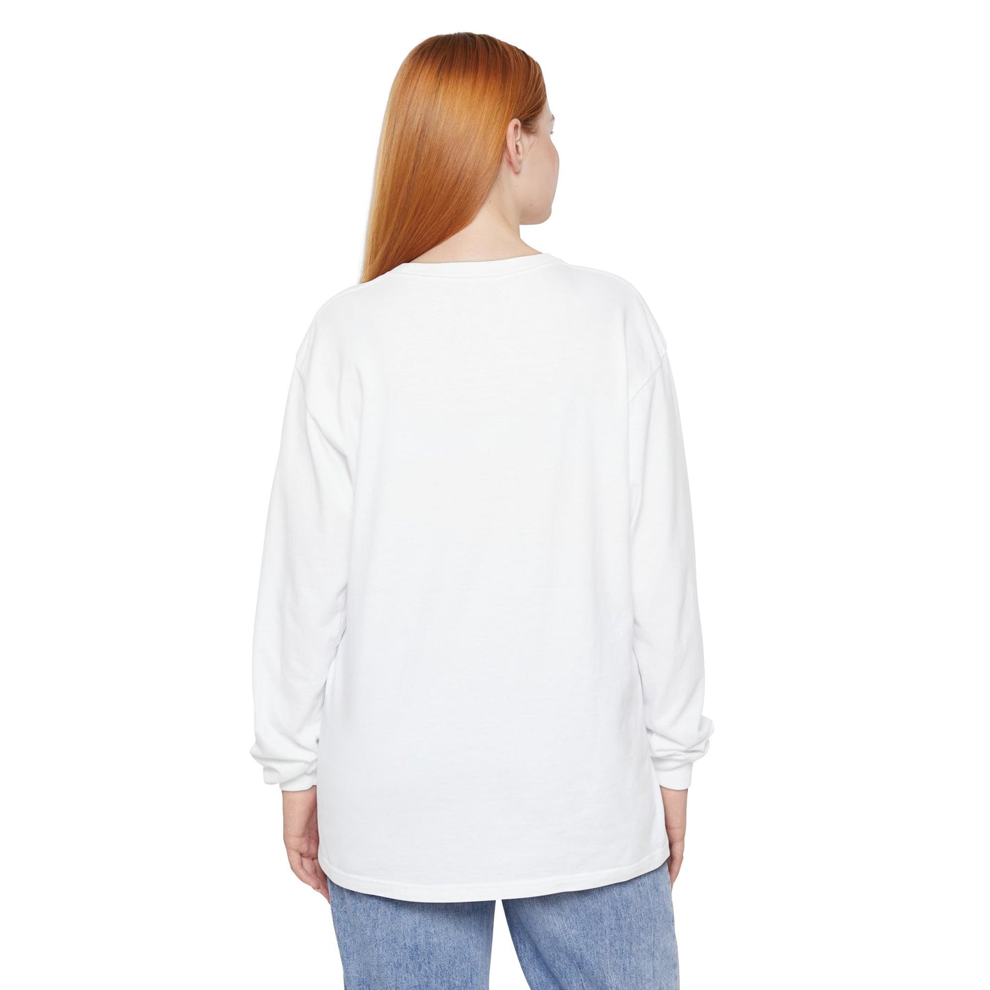 Spooky Rainbow Logo Comfort Colors Long Sleeve