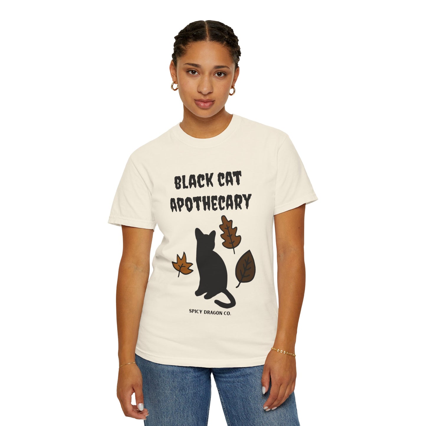 Black Cat Apothecary Comfort Colors Tee