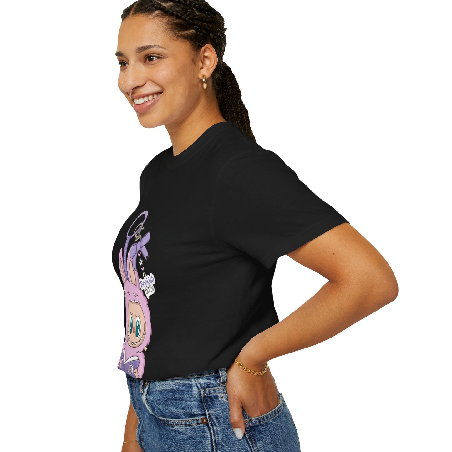 BuBu Bookish Girlie Comfort Colors Tee