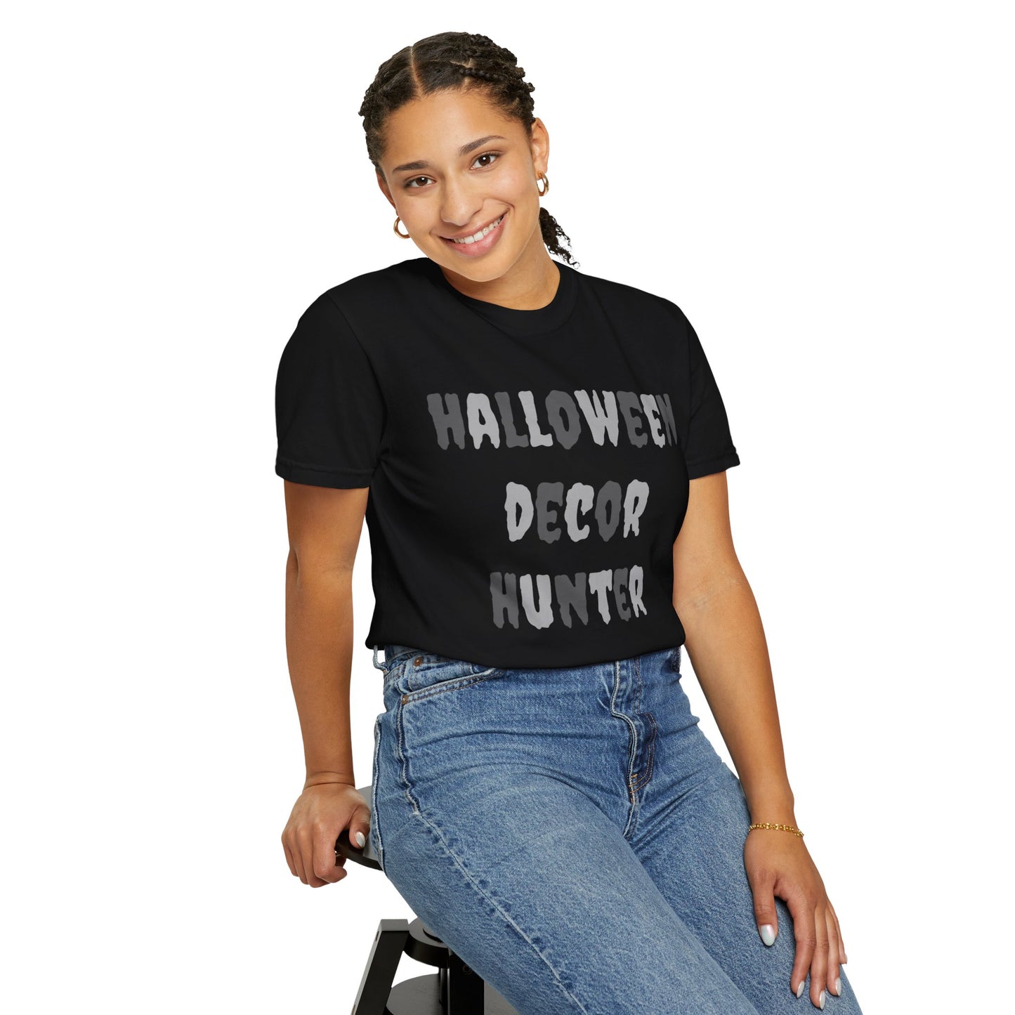 Halloween Decor Hunter Comfort Colors Tee