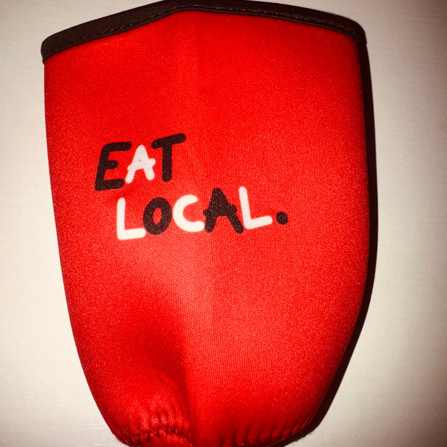 Eat Local Iced Coffee Koozie