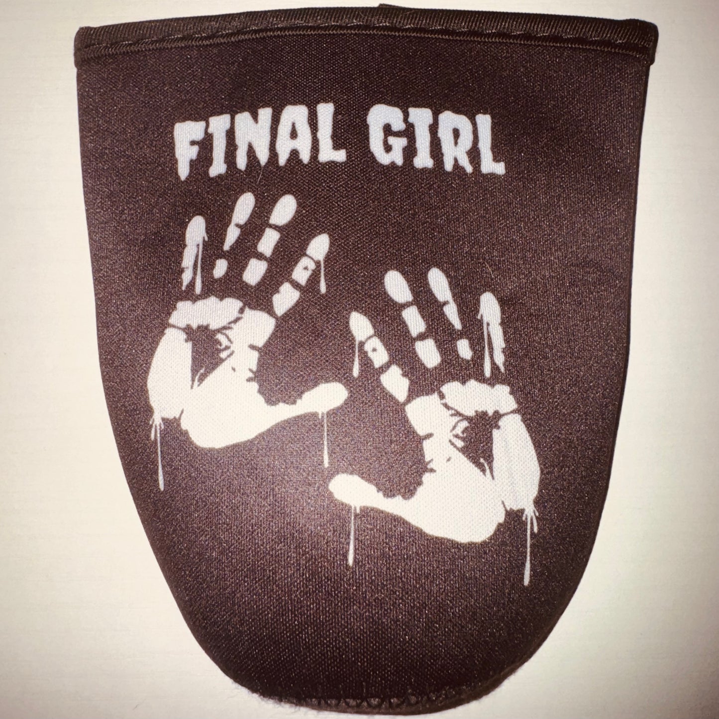 Final Girl Iced Coffee Koozie