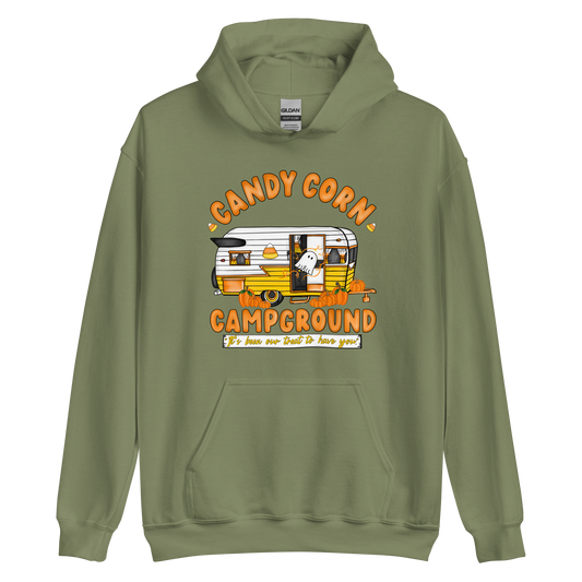 Candy Corn Campground Hoodie