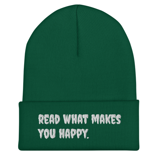 Read What Makes You Happy Beanie