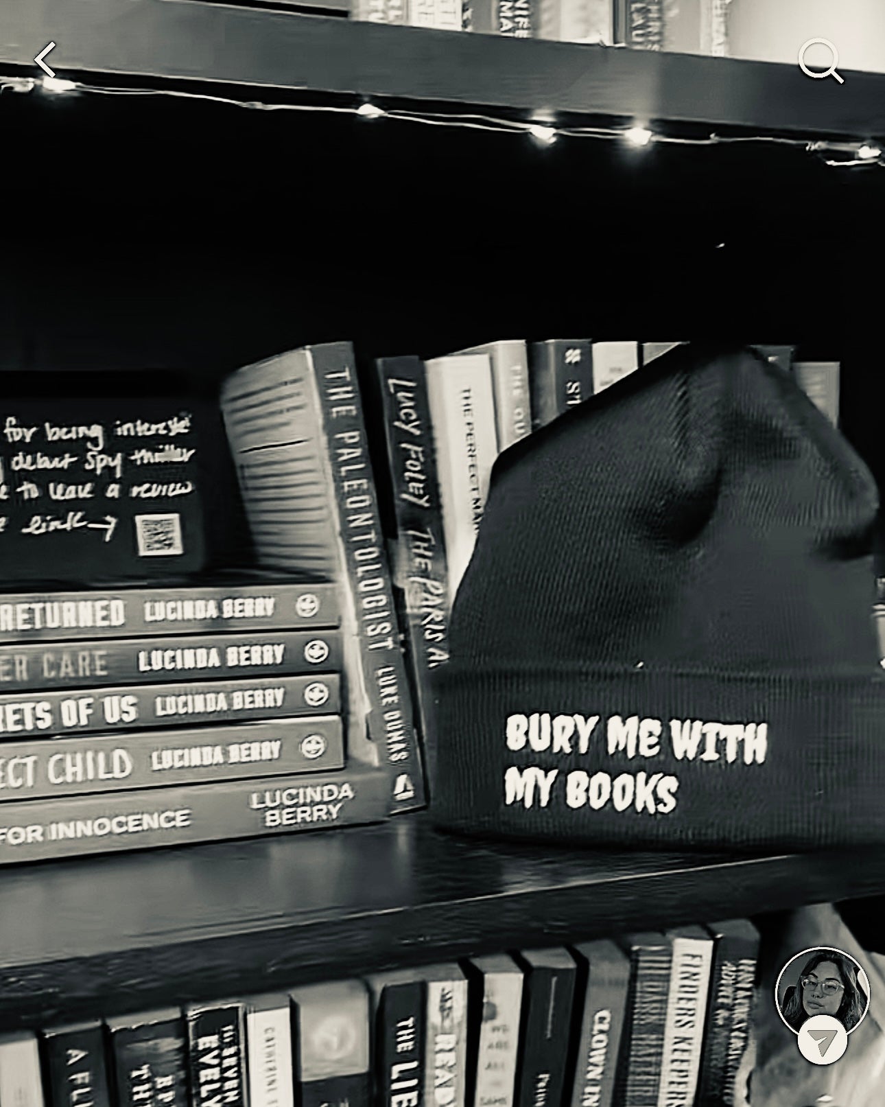 Bury Me With My Books Beanie