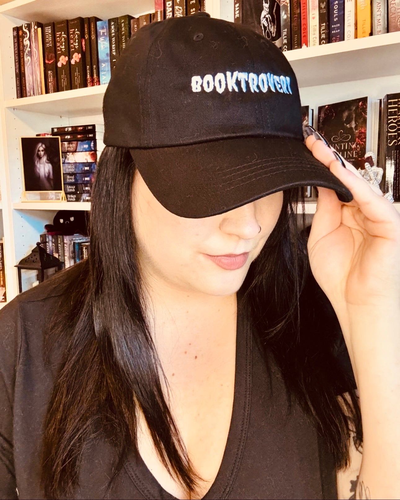 Booktrovert Dad Hat