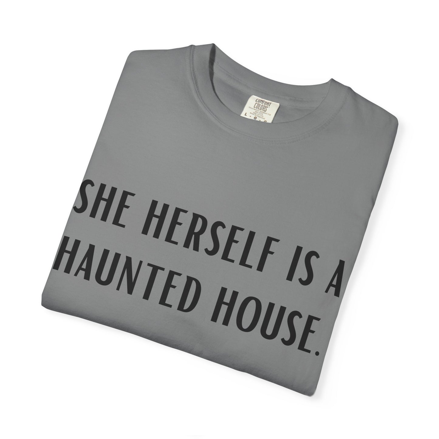 Haunted House Comfort Colors Tee