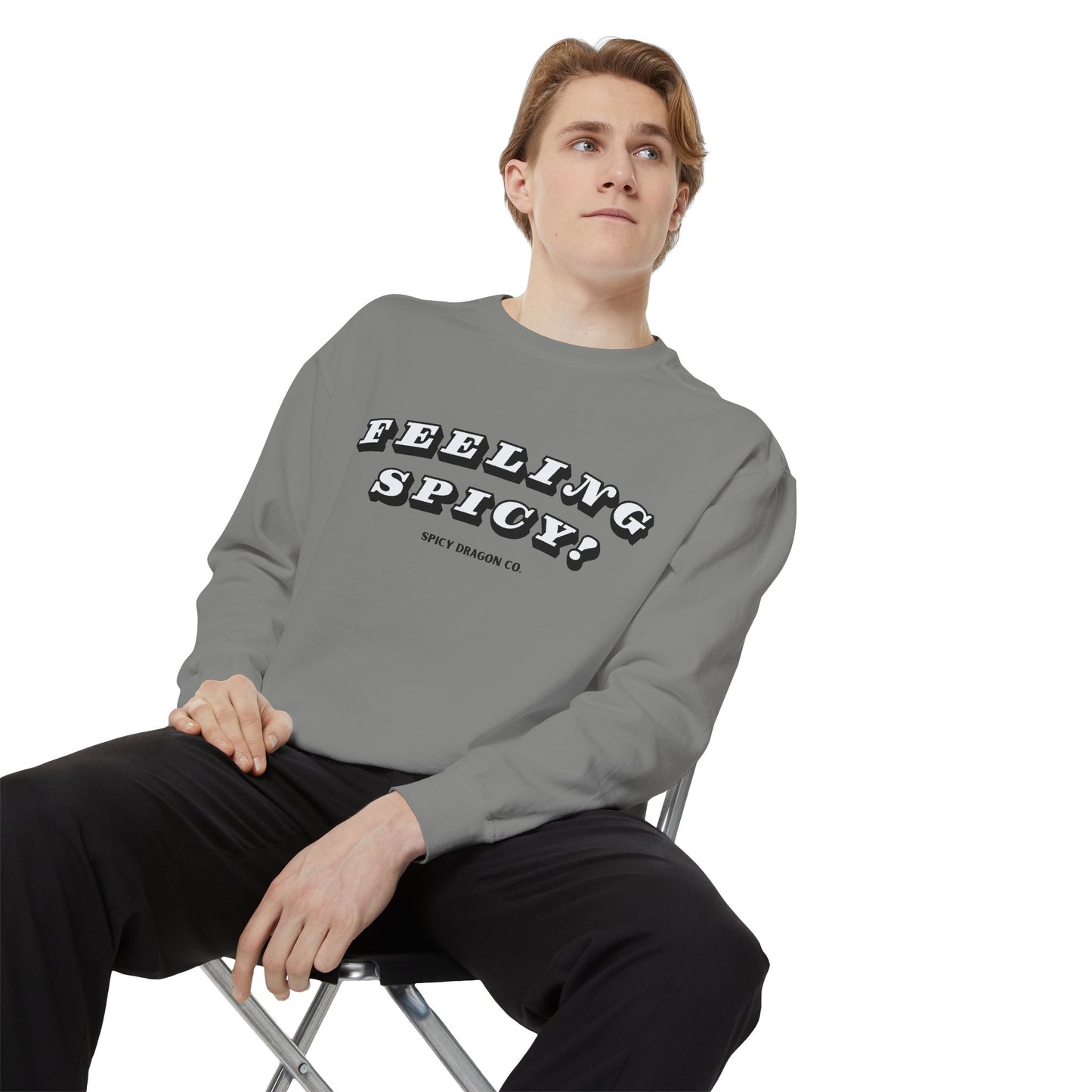 Feeling Spicy Comfort Colors Crewneck